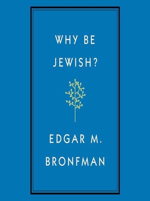 cover image of Why Be Jewish?